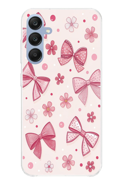 TechTree حافظة سيليكون متوافقة مع هاتف سامسونج جالاكسي A25، وردية اللون، على ...