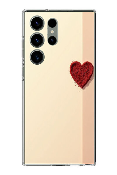 TechTree حافظة سيليكون متوافقة مع هاتف سامسونج جالاكسي S23 ULTRA ذات خلفية كر...