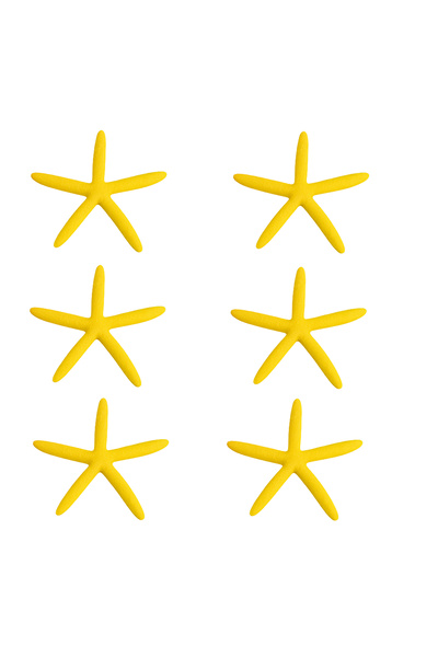 YINZUO مجموعة نجوم البحر الزخرفية بنمط الشاطئ الساحلي