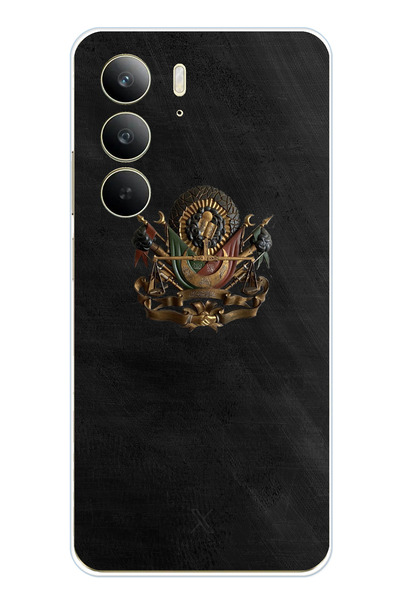 TechTree Realme C75 Compatible Ottoman Tughra Detailed Printed Silicone Case