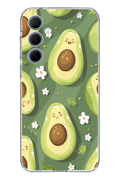 TechTree حافظة سيليكون متوافقة مع هاتف سامسونج جالاكسي A35 باللون الأخضر اللط...