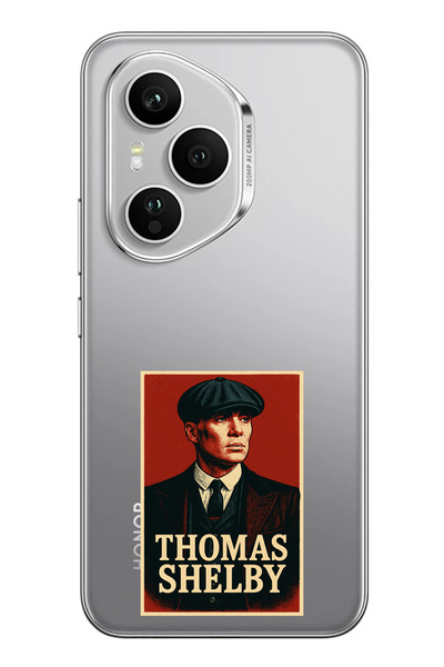 TechTree Honor 400 Pro Compatible Thomas Shelby Banner Printed Silicone Case