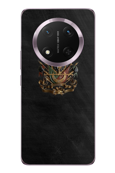 TechTree جراب سيليكون مطبوع متوافق مع هاتف Honor Magic 7 Lite مع تفاصيل التوج...