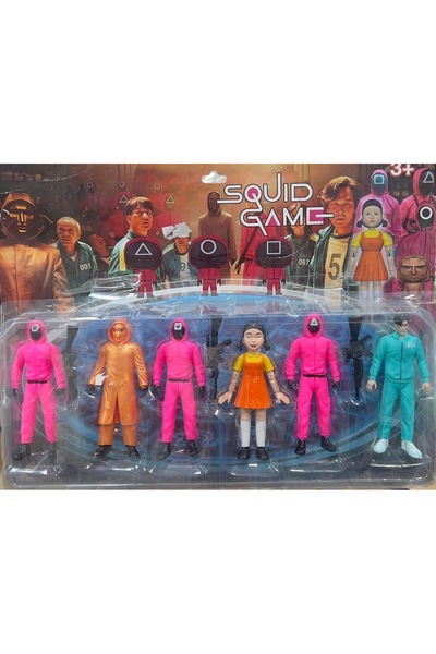 Squid Game Oyuncak Figür Seti
