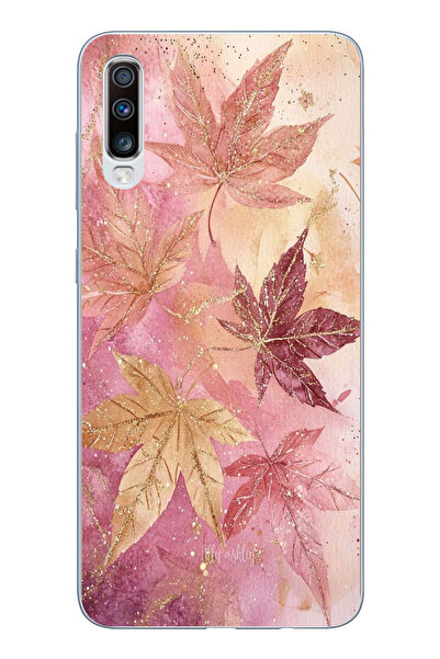 TechTree حافظة سيليكون متوافقة مع هاتف سامسونج جالاكسي A50-A30S باللونين الور...