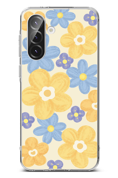 TechTree حافظة سيليكون ناعمة متوافقة مع هاتف سامسونج جالاكسي A56 مطبوع