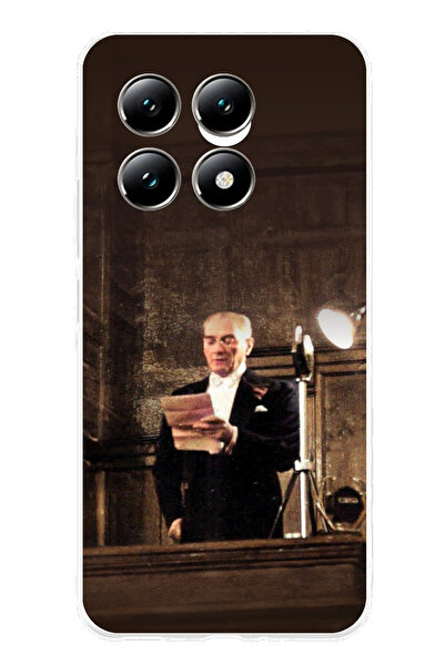 TechTree حافظة سيليكون متوافقة مع هاتف Xiaomi Mi 14T PRO متوافقة مع خطاب أتات...