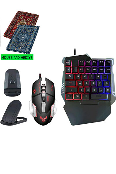 Nomker REDMAGIC 11 Pro Uyumlu 4'ü 1 Arada Mobil Oyun Seti - Klavye & Mouse