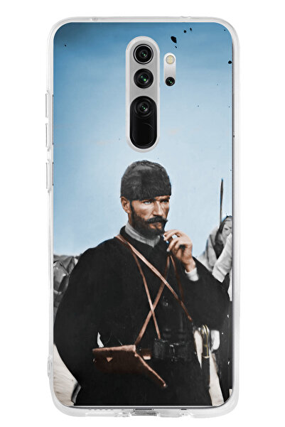 TechTree Redmi Note 8 Pro Compatible Ataturk Cephede Printed Silicone Case