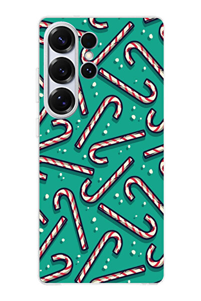 TechTree حافظة سيليكون مطبوع متوافقة مع هاتف سامسونج جالاكسي S25 ULTRA مزودة ...