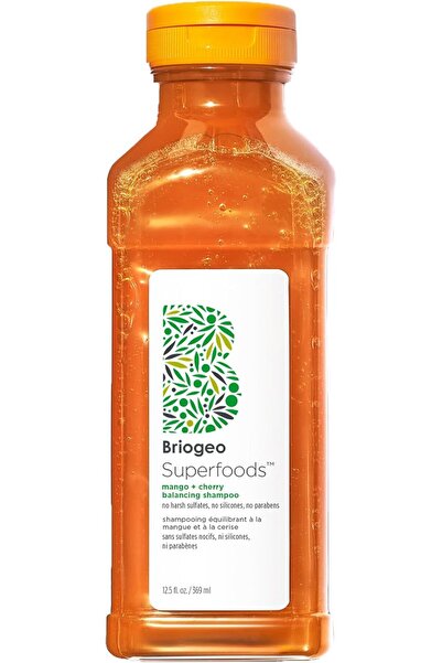 briogeo Superfoods Mango + Cherry Oil Control & Balancing Shampoo
