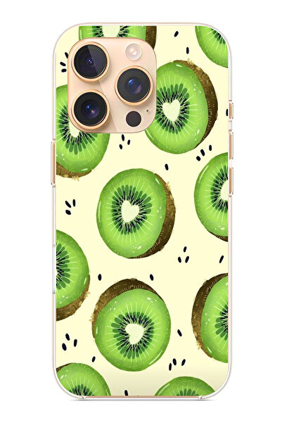 TechTree حافظة سيليكون متوافقة مع هاتف iPhone 16 PRO وشرائح الأفوكادو الخضراء...