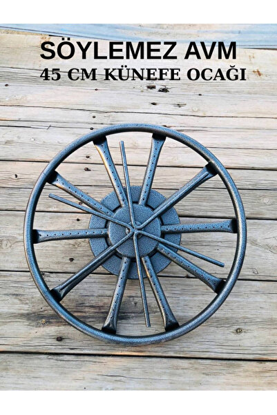 Söylemezavm Döner Başlıklı 45 Cm Künefe Su Böreği Kadayıf Pişirme Ocağı Küçük Tüp Üstü Künefe Ocağı 45 CM