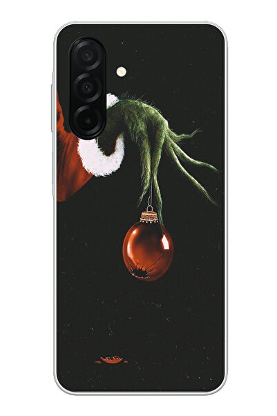 TechTree حافظة سيليكون متوافقة مع هاتف سامسونج جالاكسي A26 باللون الأخضر وكرة...