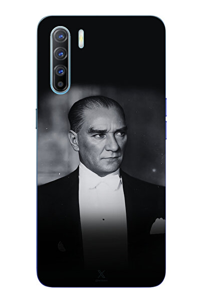 TechTree أناقة ورقيمة متوافقة مع هاتف أوبو رينو 3-A91: حافظة سيليكون مطبوع مع...