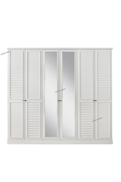 AYDINEV SEVİLLA MDF 6 KAPILI DOLAP