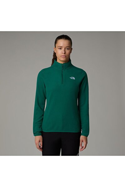 THE NORTH FACE W 100 Glacier 1/4 Zip - Eu Women's Fleece