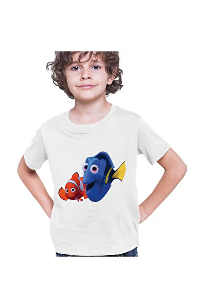 OEM Tricou Copii Baieti Cautarea lui Nemo Dory Marlin Tata Viata Marina