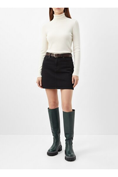 manzo 26107 Hakiki Deri Yuvarlak Burun Binici Düz Ökçeli Çizme