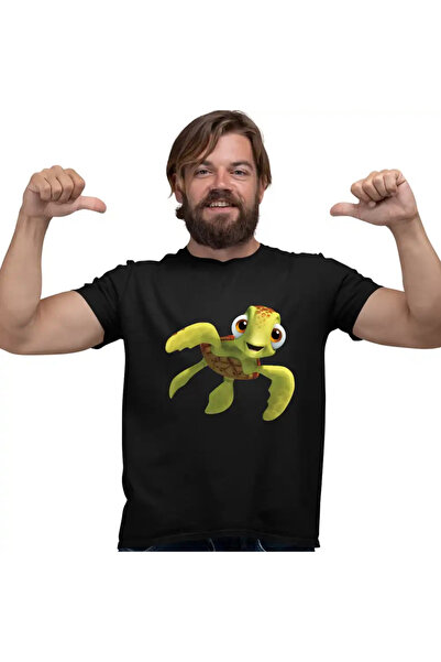 OEM Tricou Barbati Finding Nemo Broasca Testoasa Squirt Ocean Viata Marina