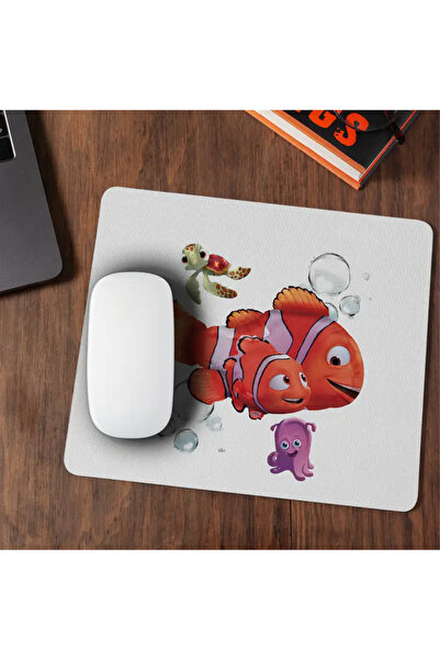 OEM Mousepad Finding Nemo Ocean Marlin Over Clown