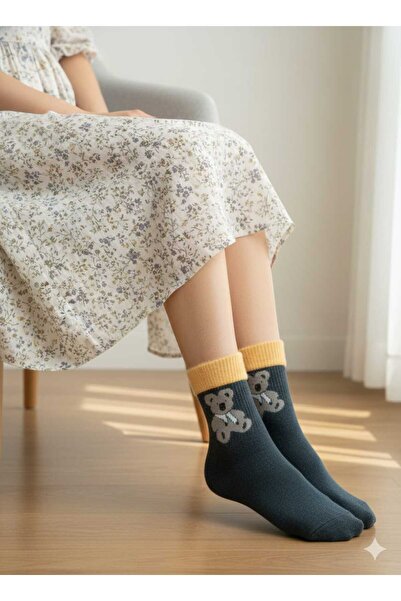 NESA 2' جوارب نسائية معطرة بنمط دمية الدب