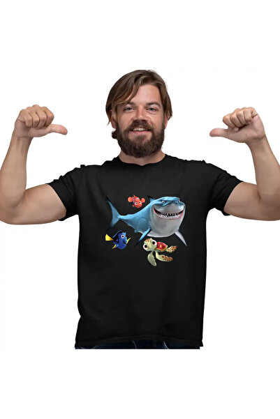 OEM Tricou Barbati Finding Nemo Rechin Bruce Marlin Testoasa Ocean