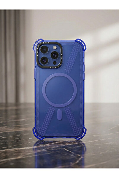OSG İphone 15 Pro Max Uyumlu Magsafe Destekli Premium Sararmaz Şeffaf Darbe K...