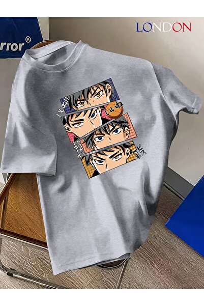 PENTHİLUS Unisex Anmi Printed Single Jersey Cotton T-Shirt