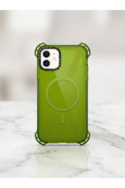 OSG İphone 11 Uyumlu Magsafe Destekli Darbe Koruyucu Şeffaf Slikon Premium Sa...
