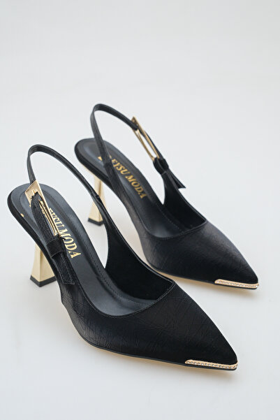 Sena Stil Stylish Women's Stiletto with Open Back, Special Design Heels and S...