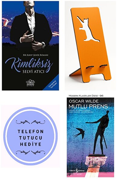 TÜRKİYE İŞ BANKASI KÜLTÜR YAYINLARI Kimliksiz + Selvi Atıcı + Mutlu Prens + T...