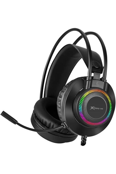 XTRIKE ME سماعة رأس للألعاب لأجهزة PS4 و Nintendo Switch والكمبيوتر الشخصي مع ميكروفون - صوت محيطي، خاصية تقليل الضوضاء