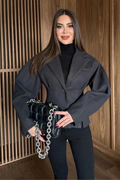 FMN Butik вузький пояс, деталі швів, дизайн з балонними рукавами, підкладка, ...