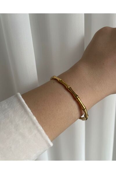 Winy Concept Gold Renk Özel Tasarım Çelik Kelepçe