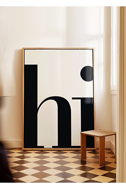 ARTHOUSECOLLECTIVE Bună ziua - Colecția de postere tipografice - Poster fără cadru în dimensiunile tablourilor