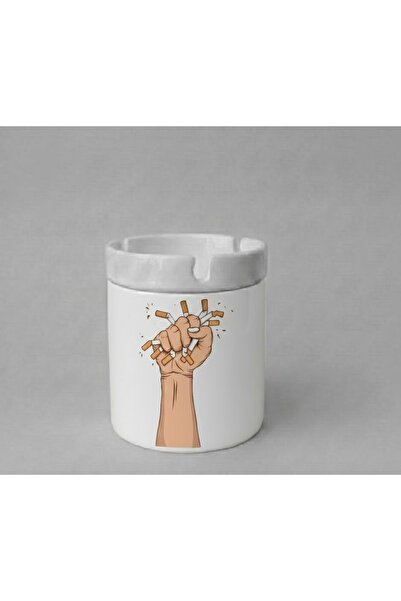 sartre art Cenușieră pentru țigări cu design  "Fingers of a Cigarette Maker "...