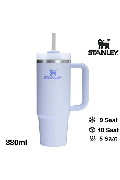 Stanley Quencher H2.O FlowState™ Tumbler Pipetli Termos 0.8L Pipetli Matara TURKUAZ