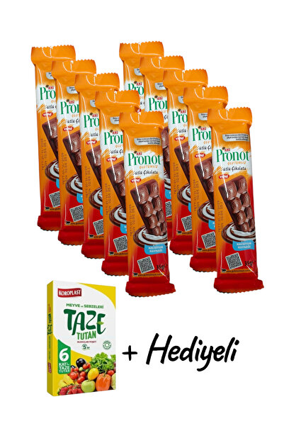 KMS HOME Pronot Glutensiz Sütlü Çikolata 35 gr X 10 Adet