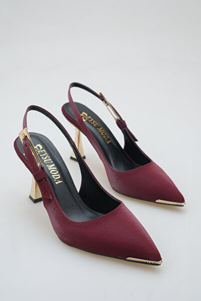 Sena Stil Stylish Women's Stiletto with Open Back, Special Design Heels and S...