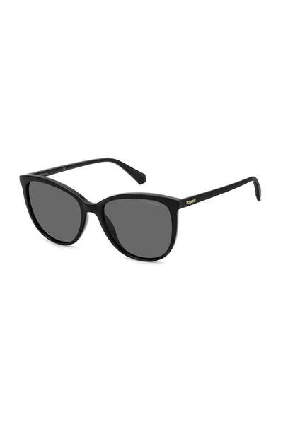 Polaroid Women's Cat Eye Sunglasses UV Protection - Pld 4138/S Black 55