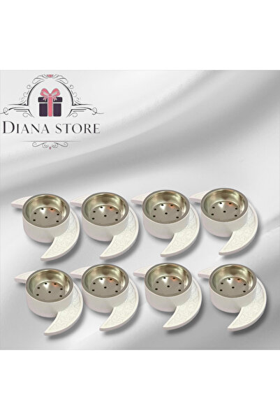 ceneric Crescent-shaped incense burner sets, 12 pieces