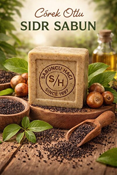 Sabuncu Hacı Es-sidre Sidir Sidr Sabunu Doğal Bitksel Terapi Çörek Otlu Sidr ...