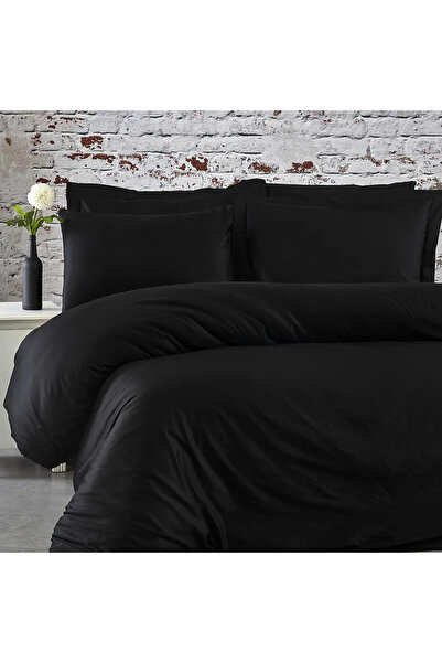 Sabia 100% Cotton 62 Thread Count 180X200 cm King Size Duvet Cover Set with Elastic Sheet Suitable for Height +37 cm
