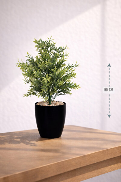 CENTRHOME شتلة نبات زينة صناعي بطول 50 سم