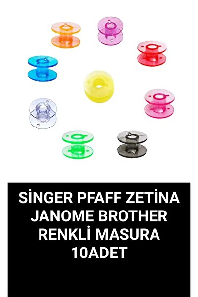 Swart Singer Pfaff zetina Brother renkli masura 10 adet Yüksek kalite
