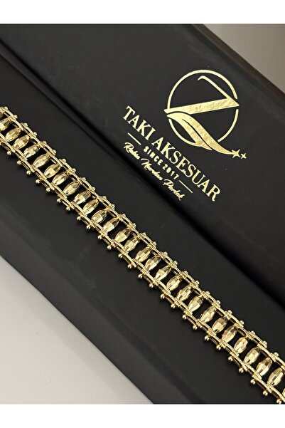 Butik XUping 14K Gold Renk Silindir Kadın Çelik Bileklik