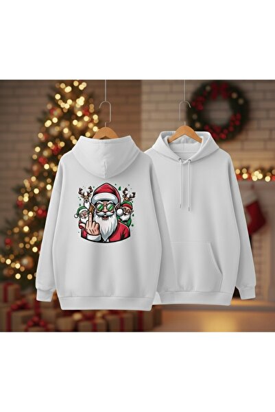 Infire clothing سويت شيرت مطبوع بغطاء رأس مصنوع من القطن بنسبة 100% للجنسين ب...