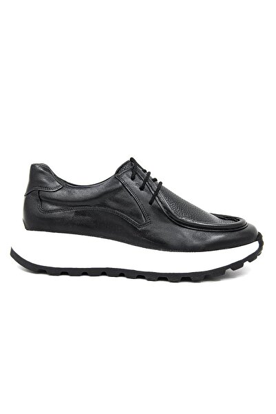 LUCIANO BELLINI E11529 Men's Casual Shoes - Black-White