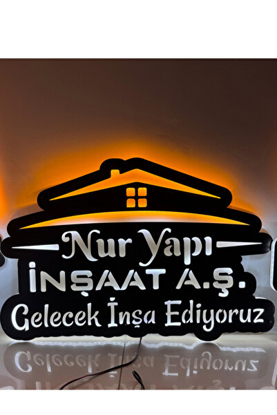 Özel Tasarım İnşaat Temalı Lüks Metal Tablo